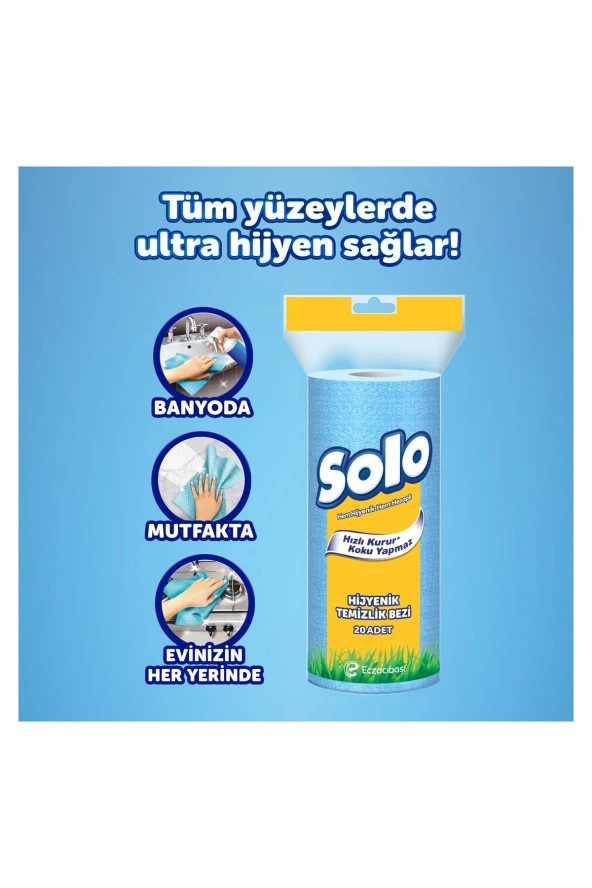 Solo Hijyenik Temizlik Bezi 2'li - 5