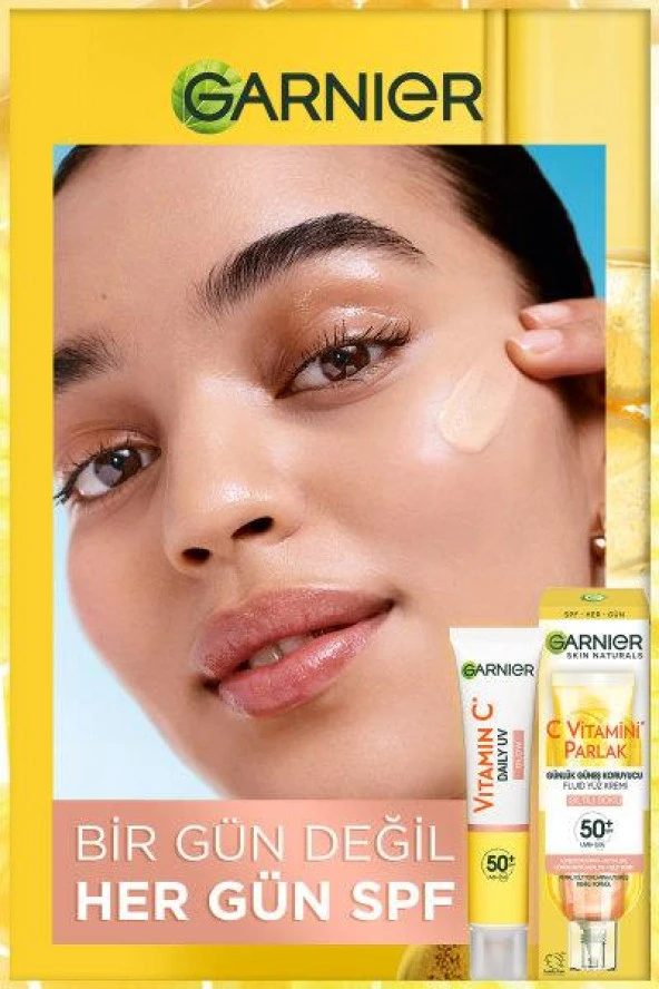 Garnier C Vitamini Parlak Günlük Güneş Koruyucu Fluid Yüz Kremi 50 Spf 40 ml - 4