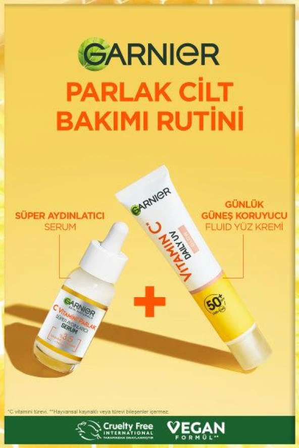 Garnier C Vitamini Parlak Günlük Güneş Koruyucu Fluid Yüz Kremi 50 Spf 40 ml - 10