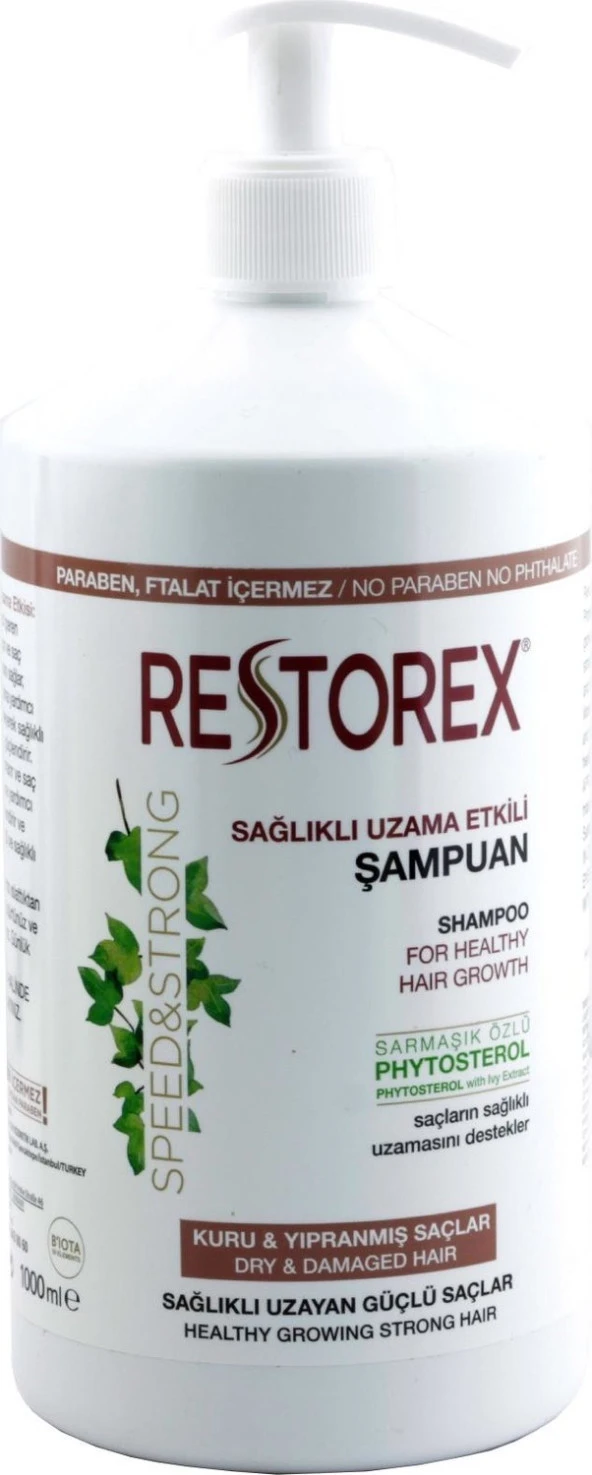 Restorex Şampuan 1000 ml Kuru Yıpranmış Saçlar Için