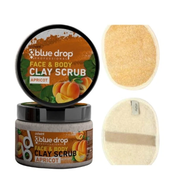 La perla Yüz & Vücut Pedi (Kabak) 9045 + Blue Durop Killi Scrub Kayısı 480 ml