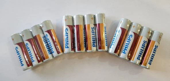Phılıps LongLife AA R6 1.5V 12'li Pil - 2