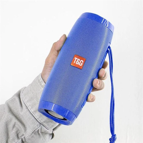 T&G TG157 Taşınabilir Wireless Kablosuz Bluetooth Hoparlör Usb Sd Fm Destekli Şarjlı Ses Bombası Speaker - 8