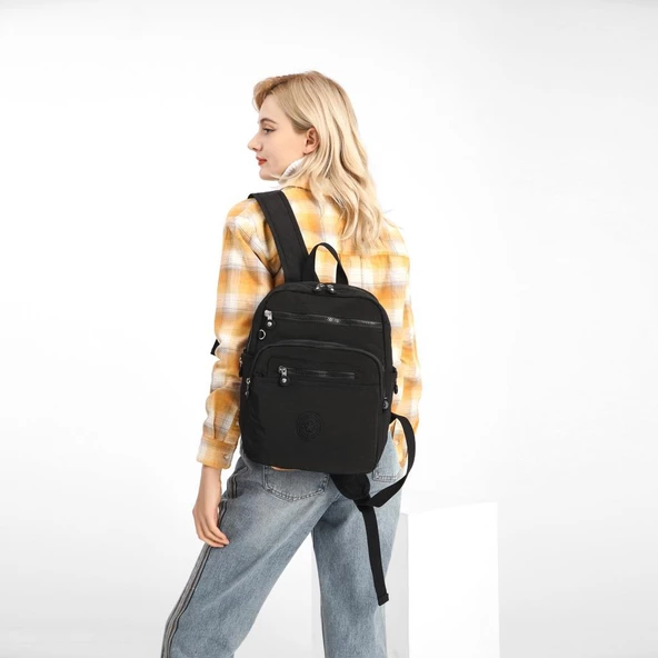 Smart Bags Krinkıl Kumaş Unisex Sırt Çantası 1207 - 11