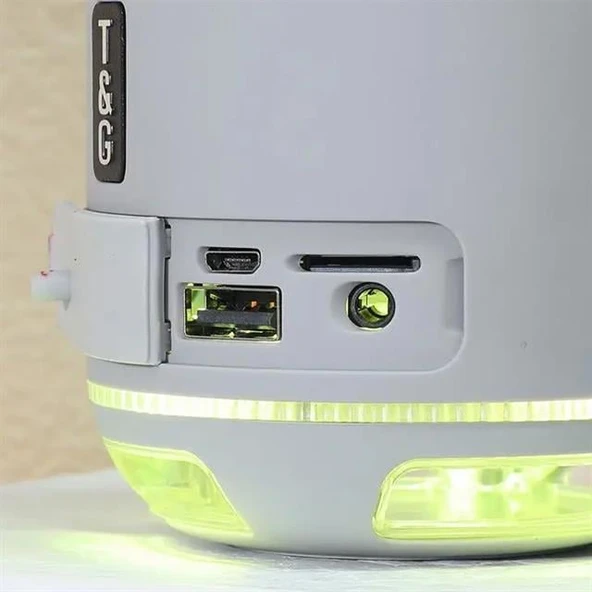 T&G TG294 Taşınabilir Wireless Kablosuz Bluetooth Hoparlör Usb Sd Fm Destekli Şarjlı Ses Bombası Speaker - 6