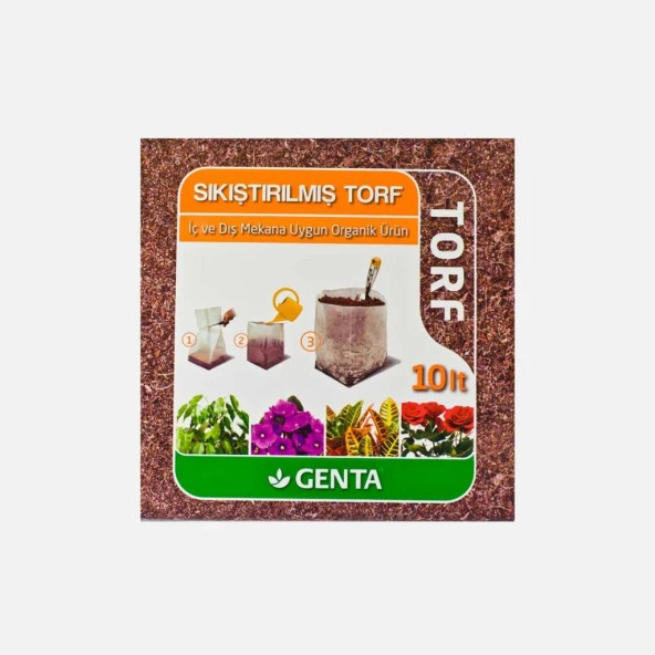 Sıkıştırılmış Torf (Cocopeat) 10 lt