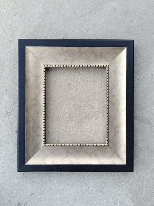 Yaldız İşlemeli Dekoratif Çerçeve 41x36cm 008 - 2