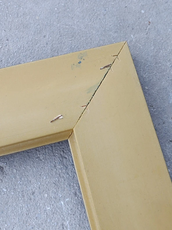 Yaldız İşlemeli Dekoratif Çerçeve 41x36cm 008 - 7