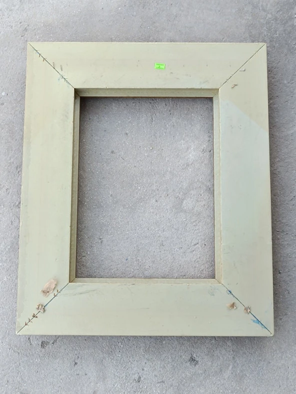 Sarı Yaldız İşlemeli Çerçeve 51x61cm 002 - 4