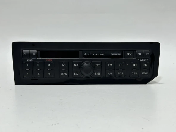Audi Concert Plus Am/Fm Kaset Çalar Teyp 4D0057186FX (Hafif Kusurlu) - 2