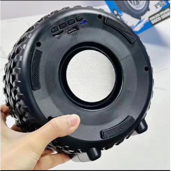 X 501 Lastik Görünümlü Bluetooth Hoparlör - 2
