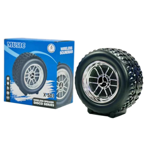 X 501 Lastik Görünümlü Bluetooth Hoparlör - 3