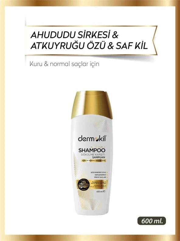 Dermokil Dökülme Karşıtı Şampuan 600 Ml - Resim 4