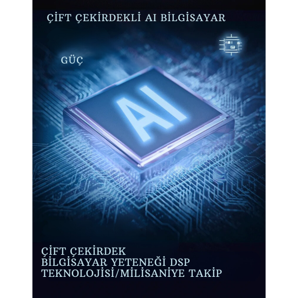 TechTic Yüz İzleme 360 Derece Telefon Tutucu Vlog Canlı Yayın Selfie Telefon Gimbali - 4