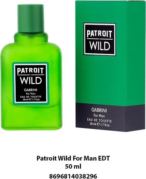 Gabrini Patroit Wild Edt 50 ml Erkek Parfüm