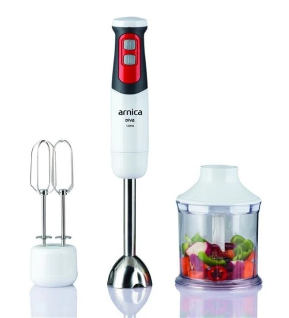 Arnica Diva GH21590 1200 W Blender Seti - Resim 2