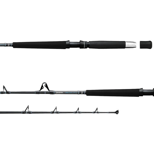 Daiwa Saltist 168 cm 50-80 lbs Trolling Kamış - Resim 2