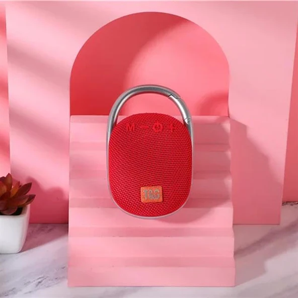 T&G TG321 Kancalı Taşınabilir Wireless Kablosuz Bluetooth Hoparlör Usb Sd Fm Destekli Şarjlı Ses Bombası Speaker - 5