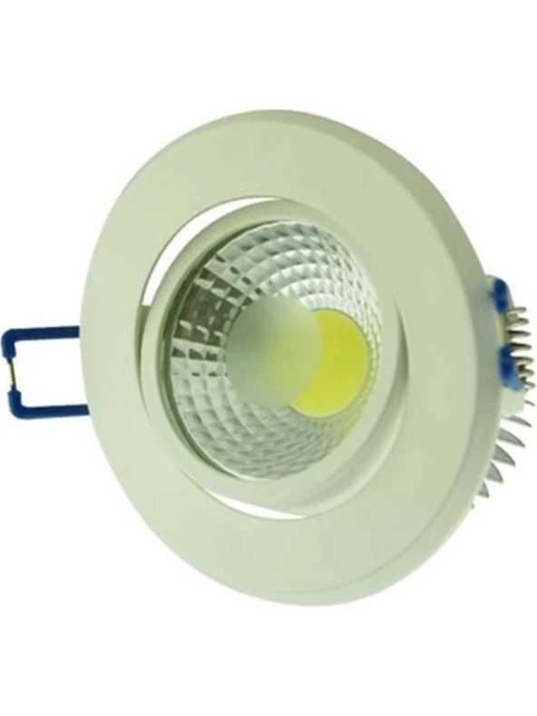 Cata Cob Led Yakut 5W Tekli Arm. Beyaz Ct-5204