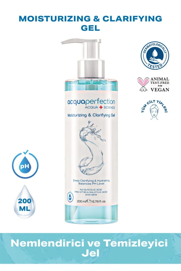 Acqua Perfection Nemlendirici Temizleme Jeli 200ml