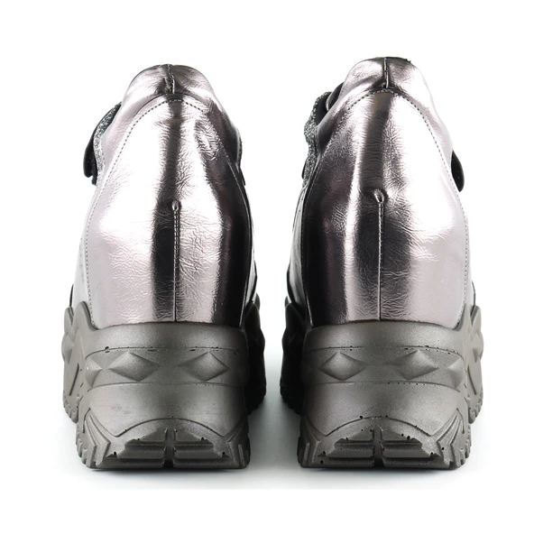 Erkan Saçmacı Alexandria Platin Gizli Dolgu Günlük Ayakkabı - Resim 3