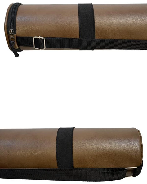 Yuga Suni Deri Proje Tüpü 10,5 cm Açık Kahve - 2