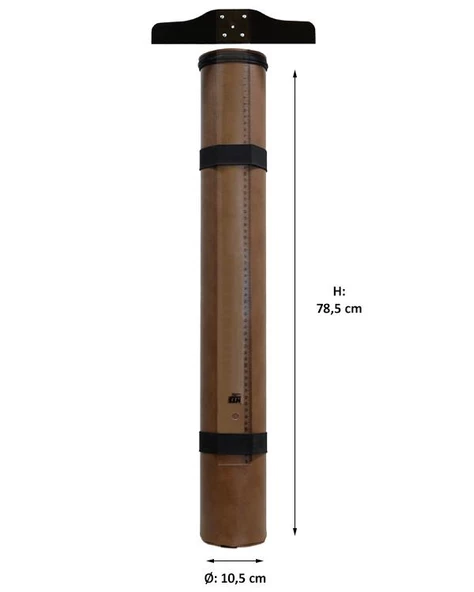 Yuga Suni Deri Proje Tüpü 10,5 cm Açık Kahve - 3