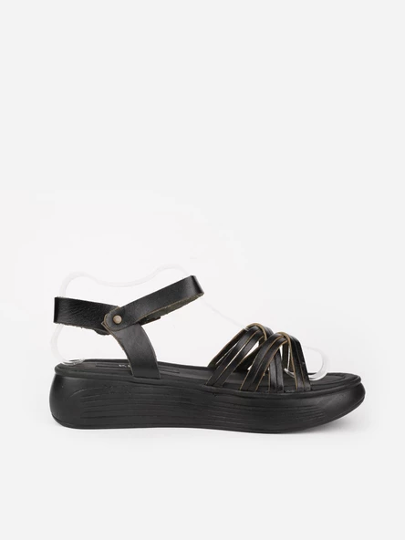 KUUM LONDON Orthopedix K8410 Hakiki Deri Kadın Sandalet - 7