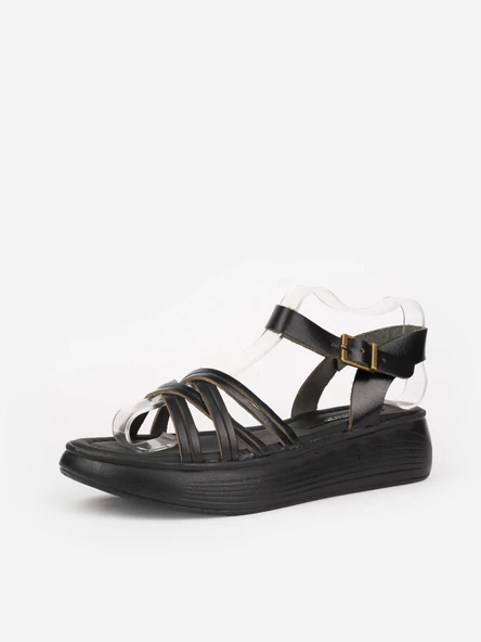 KUUM LONDON Orthopedix K8410 Hakiki Deri Kadın Sandalet - 5