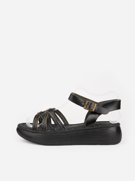 KUUM LONDON Orthopedix K8410 Hakiki Deri Kadın Sandalet - 6