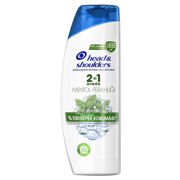 Head & Shoulders 2si 1 Arada Mentol Ferahlığı Şampuan 350 ml