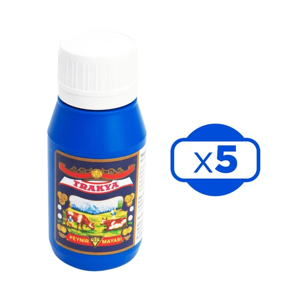 Trakya Peynir Mayası 100 ml x 5 li - 3