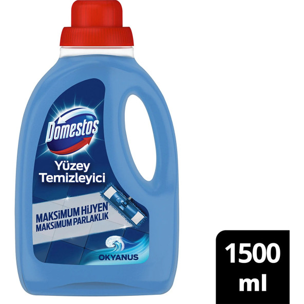 Domestos Yüzey Temizleyici Okyanus Maksimum Hijyen Tüm Yüzeyler İçin 1500 ML