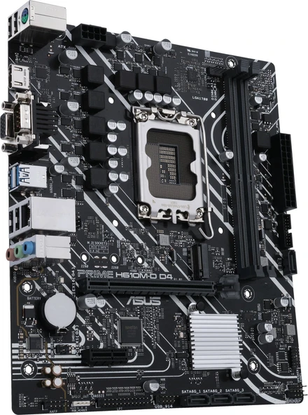 Asus PRIME H610M-D D4 H610 3200 MHz DDR4 LGA1700 mATX Anakart - 5