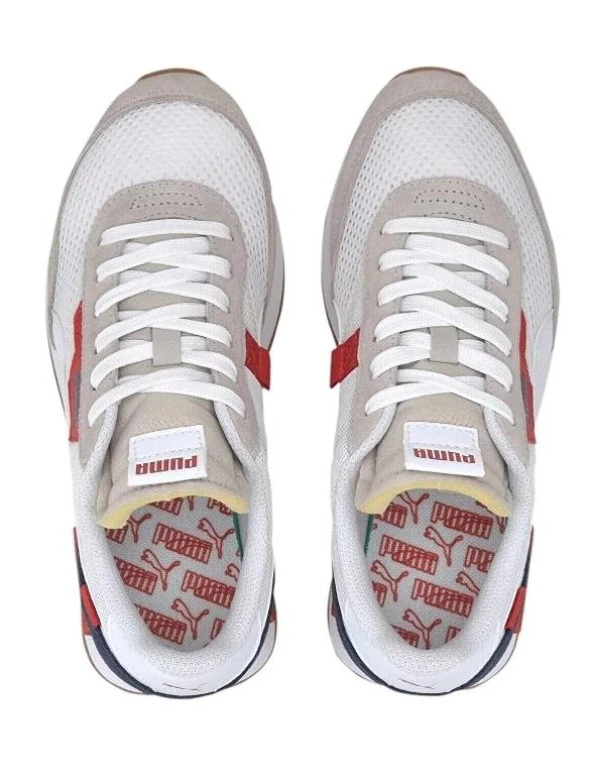 Puma Future Rider Stream On Krem Rengi Kadın Spor Ayakkabısı 37291601 - 3