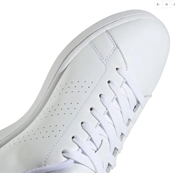adidas Advantage Unisex Günlük Ayakkabı Beyaz GW9305 - Resim 6