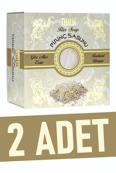 Doğal Pirinç Proteinli Sabun 150 gr (2 Adet)