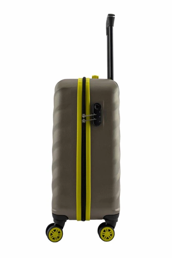 Louisiana Polo Kabin Boy Valiz 4x2 Teker Altın 1165 - 3