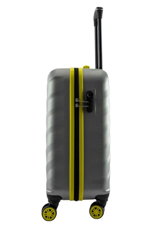 Louisiana Polo Kabin Boy Valiz 4x2 Teker Gri 1165 - 3