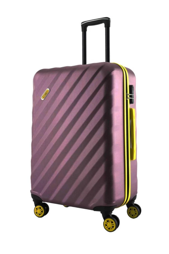 Louisiana Polo Orta Boy Valiz 4x2 Teker Rose 1165