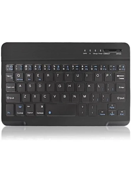 Wenn Tab 7" Uyumlu Kablosuz Bluetooth Şarj Edilebilir Mini Q Klavye - 2