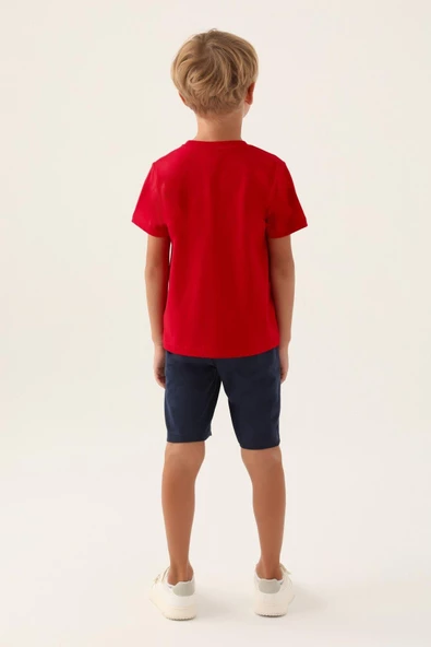 Rolypoly Erkek Çocuk Bermuda Pijama Takımı 33312 - 3