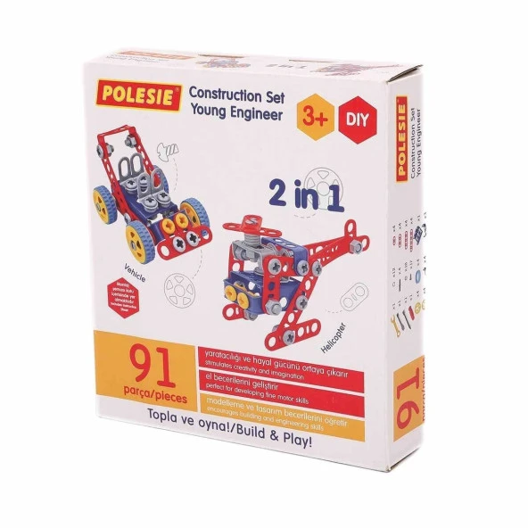 72986 TASARIM SETİ (MUCİT), 91 PCS (BOX)