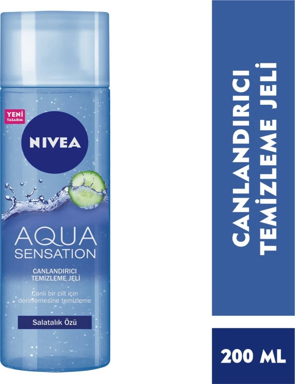 Nivea Aqua Sensation Temizleyici Jel