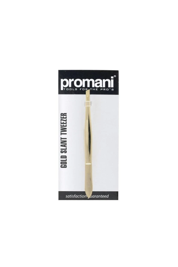 Promani Pr923 Altın Eğik Uçlu Cımbız