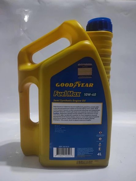 GOODYEAR FUEL MAX 10W-40 4 Litre - 3