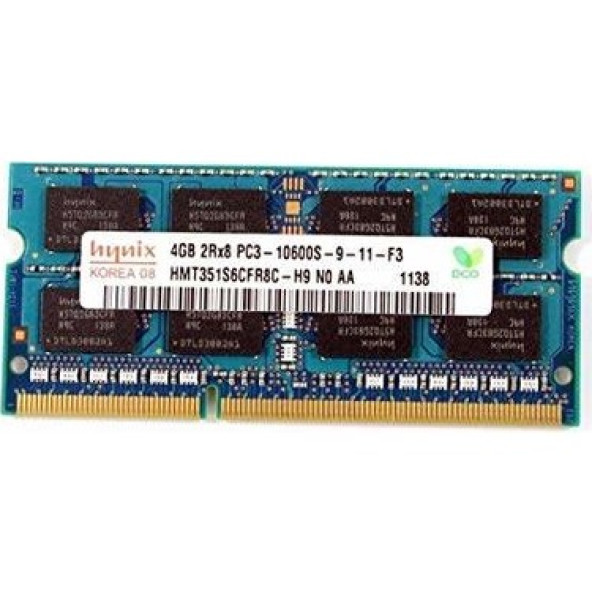 Hynix HMT351S6BFR8C-H9 4 GB DDR3 1333 MHz Notebook Ram