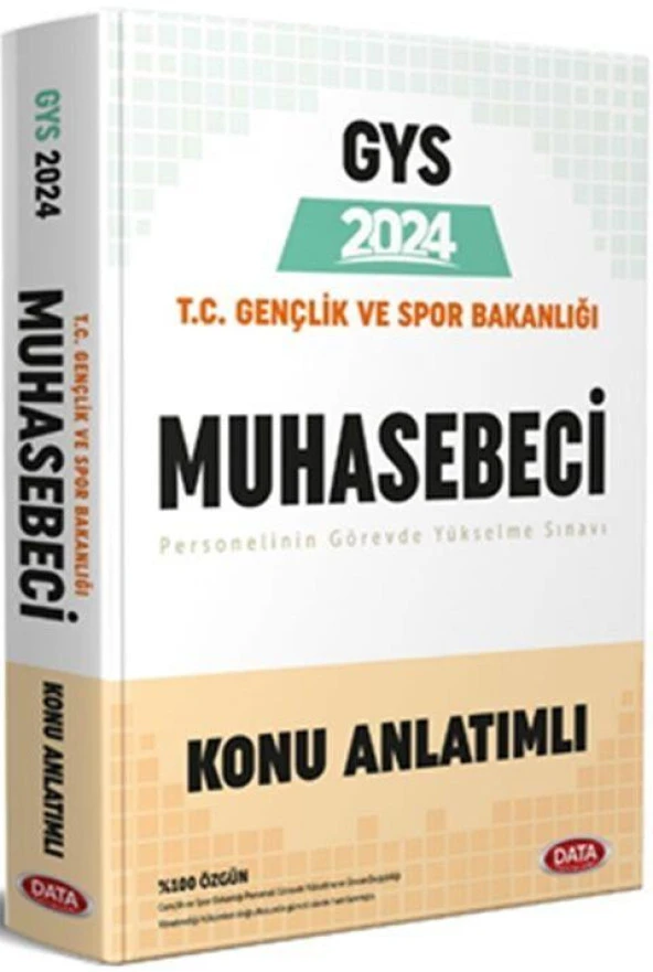 T.C. Gençlik ve Spor Bakanlığı Muhasebeci GYS Hazırlık Kitabı Data Yayınları
