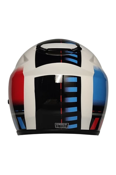 Free-M 913 Tesseract Güneş Vizörlü Kapalı Kask (siyah Camlı) - Resim 4