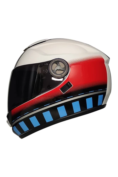 Free-M 913 Tesseract Güneş Vizörlü Kapalı Kask (siyah Camlı) ürün görseli